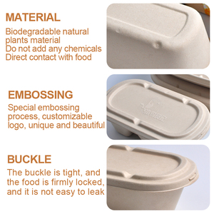 SenAng01 Túi Đựng Thực Phẩm Có Thể Phân Hủy Tùy Chỉnh Túi Dùng Một Lần Túi Đựng Thực Phẩm Mang Đi Có Nắp Đậy - Product Image 6