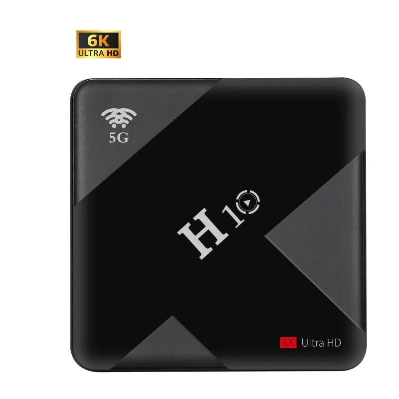 H10 Max Plus Smart TV Box Android 10 Set Top Box H313 Quad Core 2GB 16GB ROM 2.4G/5G WIFI 1080P 4K Smart Media Player