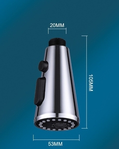 Extension de <span class=keywords><strong>robinet</strong></span> universelle moderne, bulleur en plastique, <span class=keywords><strong>lavabo</strong></span> de cuisine, pomme de douche multifonctionnelle anti-éclaboussures, rotative, extractible - Product Image 3