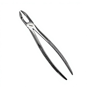 Juego de 10 Pinzas de Extracción Dental de Acero Inoxidable Profesional Centramed Instruments con Empuñadura Moleteada, Certificación CE, Manual - Product Image 2
