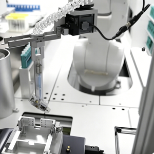 หุ่นยนต์อุตสาหกรรม KUKA <span class=keywords><strong>KR7</strong></span> R900-3 แบบ 6 แกน พร้อม PLC เกียร์บ็อกซ์ มอเตอร์เซอร์โวไฟฟ้า ระบบขับเคลื่อน IP67 ป้องกันน้ำและฝุ่น สำหรับสถานีงานอัตโนมัติในห้องปฏิบัติการ - Product Image 3