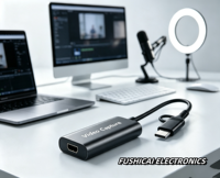 Tarjeta de Captura de Video con Entrada de Audio USB3.0 HDM1 1080P Certificada por FCC, para PC/MAC/Android, para Transmisión Profesional, Suministro al por Mayor