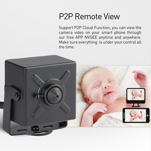 Revodata 3mp Mini Ip Camera <span class=keywords><strong>3</strong></span>.7Mm Pinhole Lens Kleine Mini Beveiliging Netwerkcamera Dc 12V (I706-<span class=keywords><strong>2</strong></span>-FHW) - Product Image 4