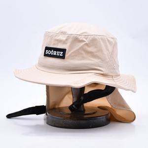 หมวกถังปัก Upf50กลางแจ้ง + ปีกกว้างหมวกถังตกปลามีพนังคอ - Product Image 2