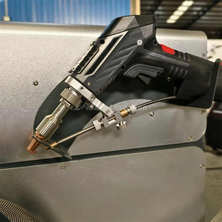 Small Handheld Laser Welding Cutting and Cleaning Machine 1500w 3 in 1 Laser Welder for Aluminum and Stainless