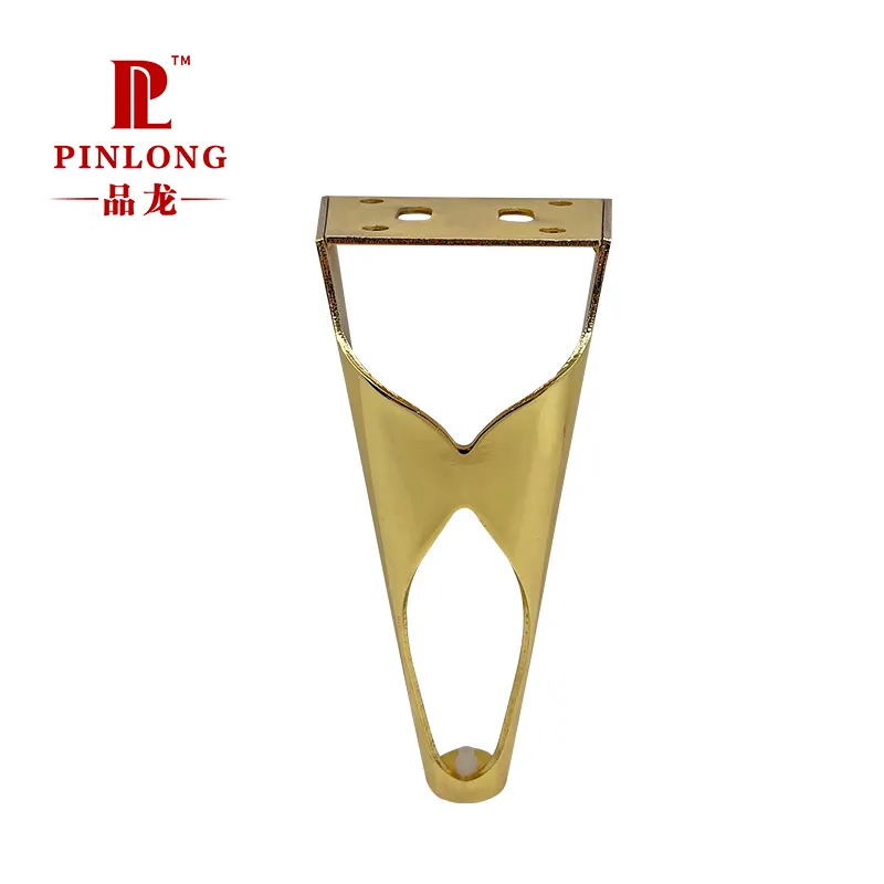 Pinlong – accessoires de meubles en forme de papillon, Vintage et moderne, pieds de canapé en métal plaqué or