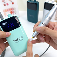 SNRQI Ponceuse à ongles professionnelle à bas prix, système de bandes abrasives réutilisables, polissage rapide, équipement de salon, vente en gros, direct usine