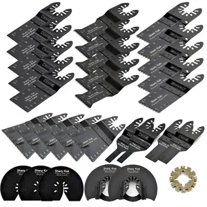 30 PCS Oscillating Saw BladesためMultiマスターツールRenovator Multi Tool Plunge Saw Blade For Wood Floor Repair