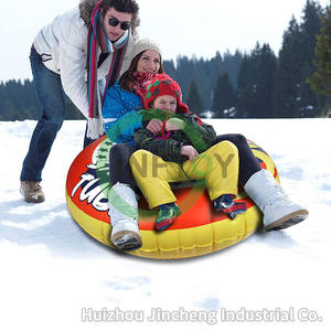 Tubo de <span class=keywords><strong>nieve</strong></span> para deportes al aire libre, trineo de <span class=keywords><strong>nieve</strong></span> de 48 pulgadas con mango, tubo de <span class=keywords><strong>nieve</strong></span> inflable, anillo de esquí de alta resistencia para invierno - Product Image 2