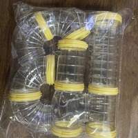 Vente en gros d'usine 2027 - Tunnel interactif pour hamster de 5,5 cm, jouets pour hamster, lot de 4, fournitures pour animaux de compagnie en gros