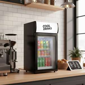 <span class=keywords><strong>Mini</strong></span> <span class=keywords><strong>Nevera</strong></span> Exhibidora de Bebidas Energéticas de 40L - Enfriador Comercial para Bar 0 ° De C a 10 ° C para latas de <span class=keywords><strong>Red</strong></span> <span class=keywords><strong>Bull</strong></span> - Product Image 2