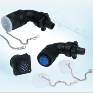 ขั้วต่อวงกลม CSP YD28 แบบพลาสติกชนิดข้อศอก สำหรับงานอิเล็กทรอนิกส์ - Product Image 2