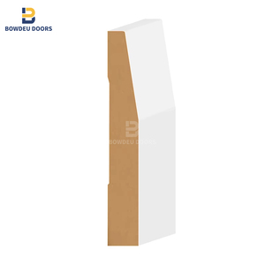 Zócalo de <span class=keywords><strong>Madera</strong></span> Ecológico Moderno Personalizado, Zócalos de MDF con Acabado <span class=keywords><strong>Blanco</strong></span>, Protección de Pared de <span class=keywords><strong>Madera</strong></span>, Zócalo para Piso - Product Image 6