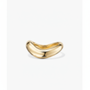 แหวนรูปทรงเรขาคณิตทันสมัย ประดับด้วยไทเทเนียมและทองแดง ชุบทอง 18K และโรเดียม กันน้ำ - Product Image 1