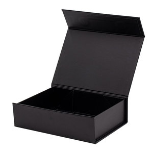 Cajas de Cartón Rígido para Regalo, Color Negro, Tamaño A6, con Tapa Magnética y Logotipo Personalizado - Product Image 3