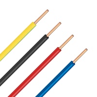 CHAKIRA CABLE Conducteur en cuivre de haute qualité Isolation PVC Fil de cuivre simple Fil électrique 1.5mm