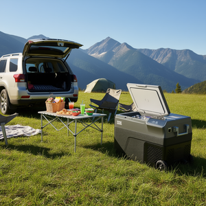 Refrigerador portátil Vevor de una sola zona y 37Qt con función de congelador para uso en exteriores - Product Image 2