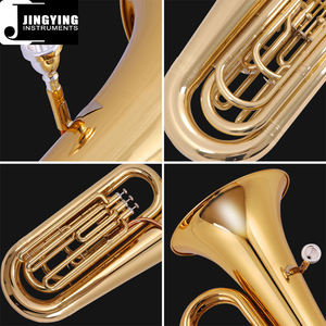 2023 Jingying Instruments à vent en laiton de musique, corps en laiton Nickel blanc cuivre vannes <span class=keywords><strong>Piston</strong></span> Valve <span class=keywords><strong>Tuba</strong></span> - Product Image 5