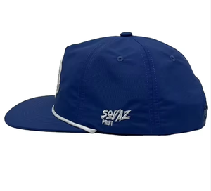 Gorras de 5 Paneles con Cuerdas Bordadas Personalizadas, Gorras de Nylon Impermeables, Gorra de Cuerdas sin Estructura con Cierre a Presión, Gorra de Béisbol - Product Image 4