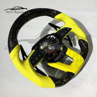 Volant personnalisé en cuir et fibre de carbone pour LAMBORGHINI URUS