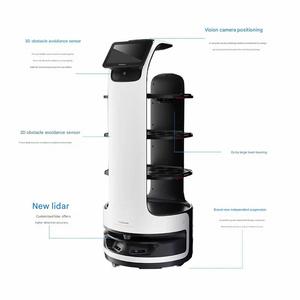 Robot de livraison de nourriture en libre-service intelligent 2023 Robot humanoïde d'évitement d'obstacles automatique <span class=keywords><strong>commercial</strong></span> - Product Image 5