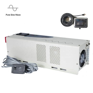 เครื่องแปลงไฟฟ้าแบบ Pure Sine Wave 4kw 48vDc 110/120vAc เฟสเดียว สำหรับระบบโซลาร์เซลล์ออฟกริด ใช้ในบ้าน กำลังไฟต่ำขณะพักงาน - Product Image 2