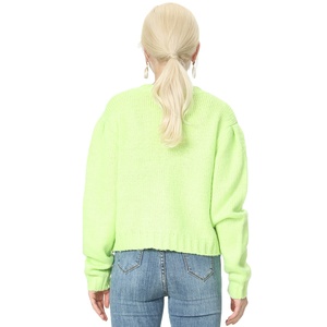 Cárdigan de punto con botones enjoyados personalizados para mujer, suéter informal de manga larga de invierno - Product Image 6