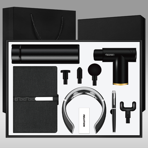New Arrival 5 in 1 Design Custom Company Office Gift Set Notebook Gift Set Business Enterprise Gift Set