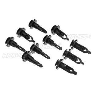50 piezas de clips de sujeción de 9 mm para guardabarros, remaches de parachoques, abrazaderas fijas para Toyota Prado Corolla RAV4 - Product Image 2