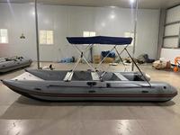 Catamaran gonflable léger, stable et portable, pont flottant 330 400