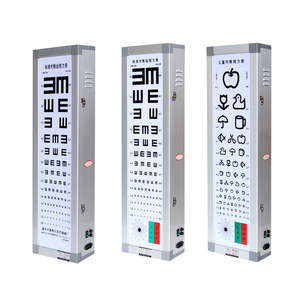 Caja de luz LED Han Wei Kang para tabla optométrica de 5m x 2.5m, estándar logarítmico en forma de E, para pruebas de agudeza visual en guarderías - Product Image 5