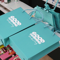 Sac de shopping écologique personnalisé avec logo, en papier blanc, pour vêtements, parfums, chaussures, avec poignée en corde