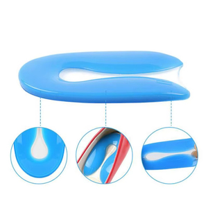 Protector de Talón en Forma de U de Gel de Silicona, Almohadillas para el Talón y Plantilla para Aliviar el Dolor de Fascitis Plantar y Espolón Calcáneo para Hombres y Mujeres - Product Image 2
