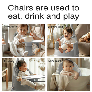 Asiento elevador <span class=keywords><strong>Isofix</strong></span> portátil ajustable para <span class=keywords><strong>silla</strong></span> <span class=keywords><strong>de</strong></span> bebé y niño pequeño para sala <span class=keywords><strong>de</strong></span> estar, cocina, dormitorio y uso en Hospital - Product Image 4