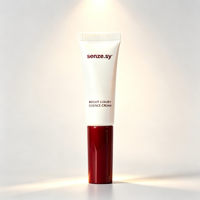 SENZESY Tube de brillant à lèvres PE écologique 10g personnalisé, conditionneur pour les lèvres, crème BB, crème pour les yeux, emballage cosmétique durable à presser