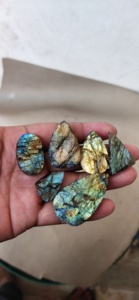 Pierres de Labradorite Druzy de forme mixte, best-seller 2025, pour la fabrication de bijoux, prix de gros - Product Image 5