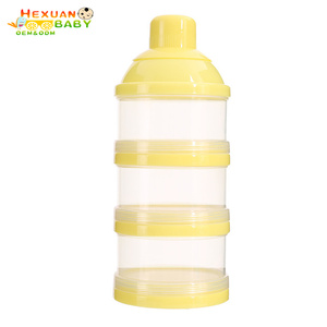 Boîte de rangement Portable à 3 couches, pour nourriture pour bébés, essentielle, céréales, lait en poudre, design de dessin animé, conteneur de lait pour enfants en bas âge - Product Image 5