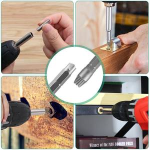 Juego de extractores de tornillos rotos Emagi de 22 piezas, acero S2, estriado en espiral métrico, para quitar tornillos y pernos - Product Image 4