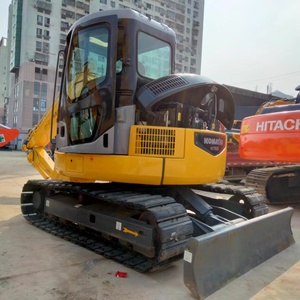 Excavatrice sur chenilles Komatsu PC78US d'occasion 7 tonnes, hydraulique, du Japon, modèles PC 30 40 55 60 70 110 120 130 200 220 300 - Product Image 4