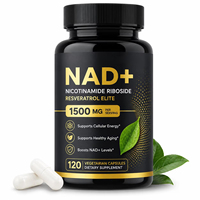 Complément NAD 1500mg - NAD+ Liposomal Nicotinamide Riboside avec Resvératrol, Stimulant de NAD Plus - Soutient la Santé Cellulaire