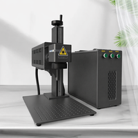 Machine de marquage et de gravure laser à fibre refroidie par air JPT Raycus Mopa M7 50W/60W/100W pour métaux et bijoux (prend en charge AI/PLT/DXF) Nouveau