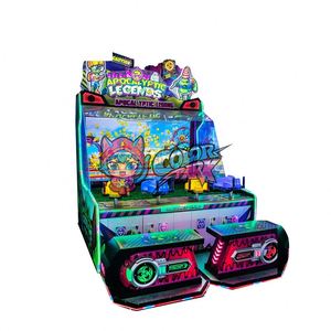 Machine de jeu d'arcade colorée pour enfants, 3 joueurs, tir à l'eau, fonctionnant à pièces, pour parcs d'attractions - Product Image 6