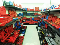 Kit de herramientas de abocardado doble para líneas de freno de coche de 10 piezas con cortatubos, operado manualmente, juego de reparación automotriz OEM, acero al cromo vanadio