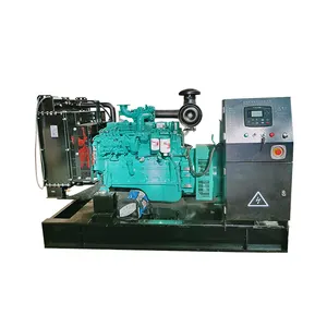 For Cummins 48KW 60KVA Open Type Diesel Generator Set Low Emission Energy Efficient Smart Automated Alternator For Home