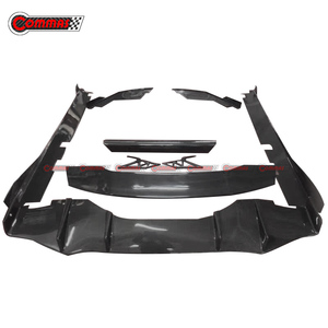 Kit carrosserie de haute qualité en fibre de carbone style DC pour Lamborghini Huracan LP610, comprenant pare-chocs avant et arrière, jupes latérales et kit carrosserie complet - Product Image 6