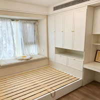 Lit plateforme tatami minimaliste sur mesure, panneau écologique à faible teneur en formaldéhyde, mobilier pour la maison