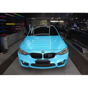 1.52*18m fantasy blue super glossy metallic car vinyl wrap stickers auto wrap