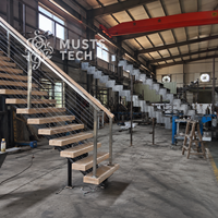 Vente directe usine : Escalier sur mesure, conception professionnelle, développement technique, pour entrepreneurs et constructeurs