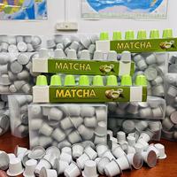 Capsules de thé matcha rose Nespresso personnalisables, thé minceur premium avec poudre aromatisée, emballage en vrac