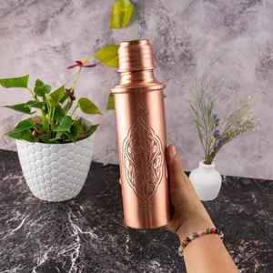 Botella de Agua de Cobre de Alta Calidad, Diseño a Prueba de Fugas para un Estilo de Vida Saludable e Hidratación Diaria, Disponible al Mejor Precio - Product Image 4